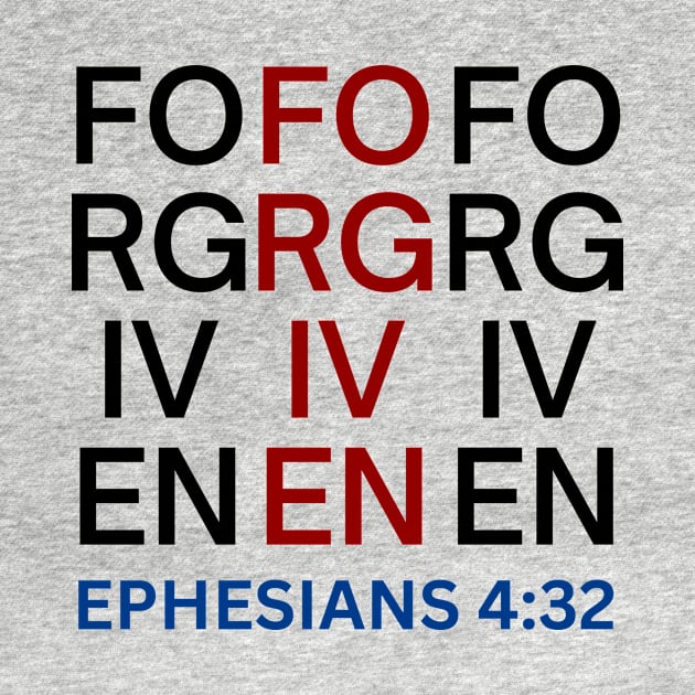 Forgiven | Christian Saying by All Things Gospel